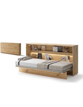 Półkotapczan poziomy 90x200 cm BED CONCEPT BC-06