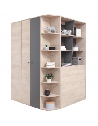 Szafa ubraniowa narożna Delta DL1