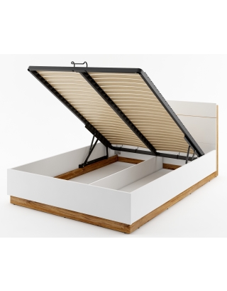 Łóżko 180/200 Dentro DT-02  cm ze stelażem i pojemnikiem
