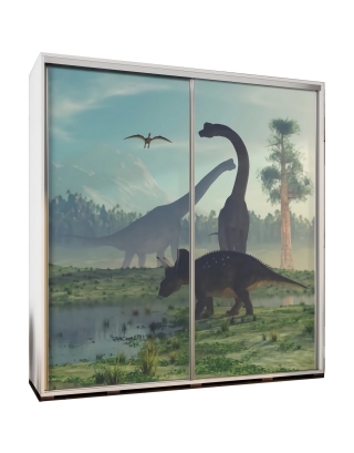 Szafa ubraniowa Penelopa 205 Dinozaury