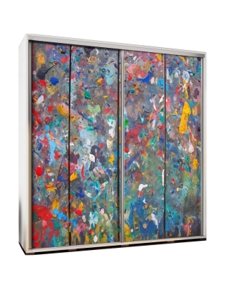 Szafa ubraniowa Penelopa 205 Kolorowe drewno