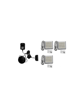 Oświetlenie 3 x Led podwieńcowe