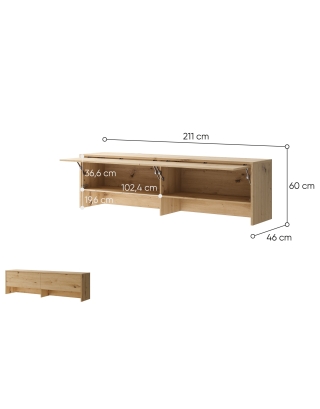 Nadstawka BED CONCEPT BC-09 do pólkotapczanu BC-04