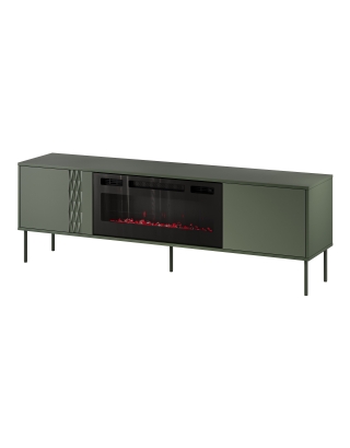 Szafka RTV TRESSE 180 2D EF z kominkiem