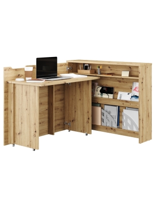 Biurko rozkładane lewe Work Concpet CW-01L