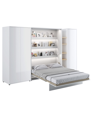 Meblościanka z półkotapczanem Bed Concept 140x200 cm