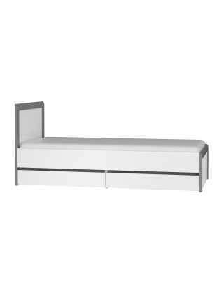 Łóżko 90/200cm Thea White