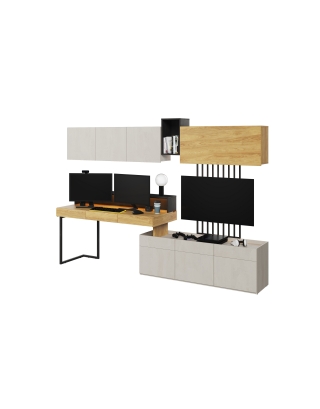 Meblościanka TEEN FLEX SET-01